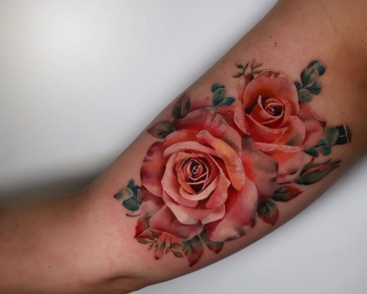 tatuagem de rosa 157