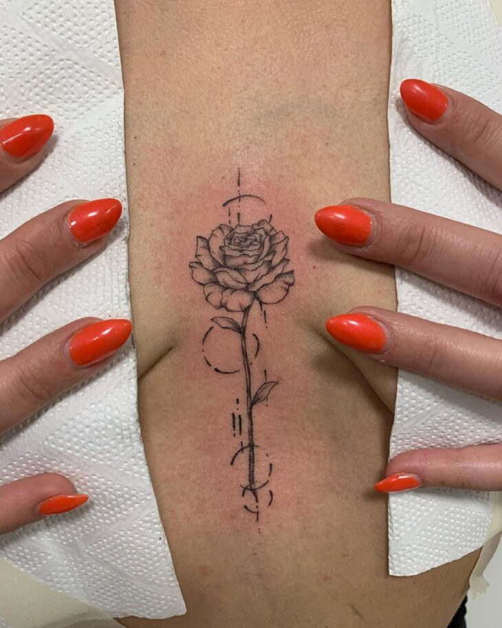 tatuagem de rosa 33