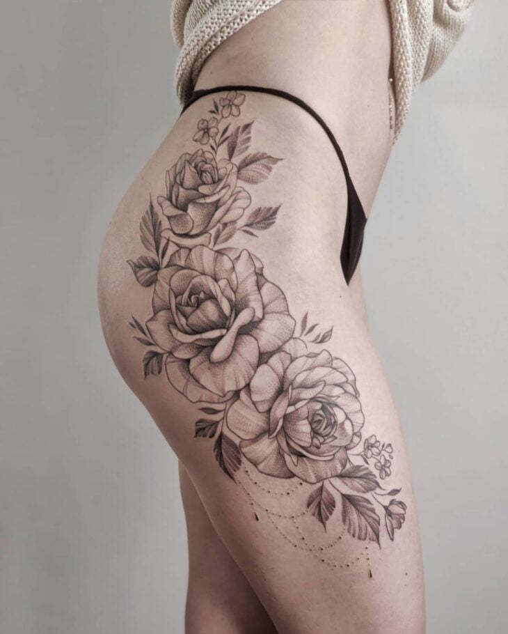 tatuagem de rosa 165