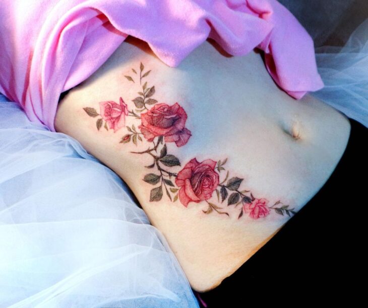 tatuagem de rosa 175