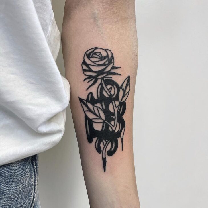 tatuagem de rosa 178