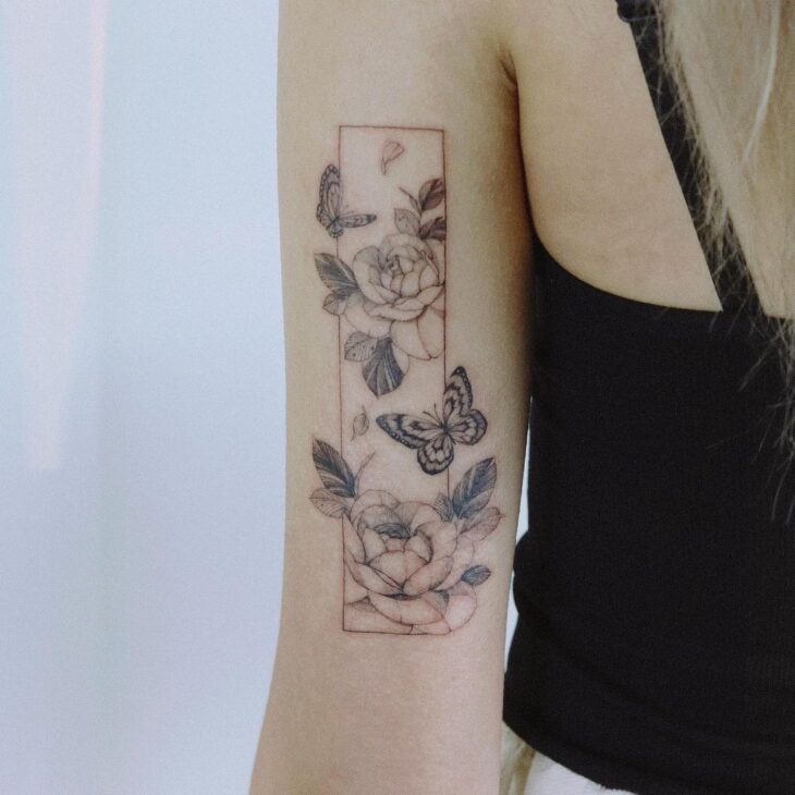 tatuagem de rosa 54