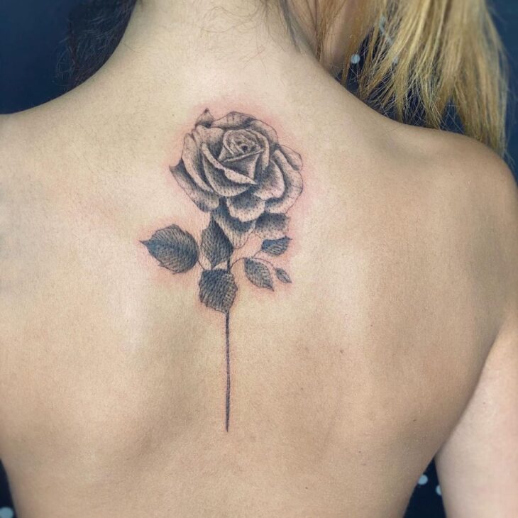 tatuagem de rosa 184