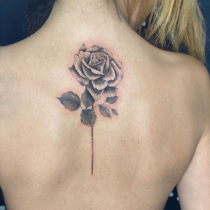 tatuagem de rosa 184