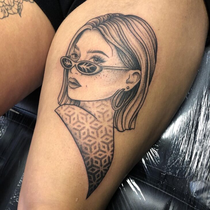 tatuagem na coxa 91