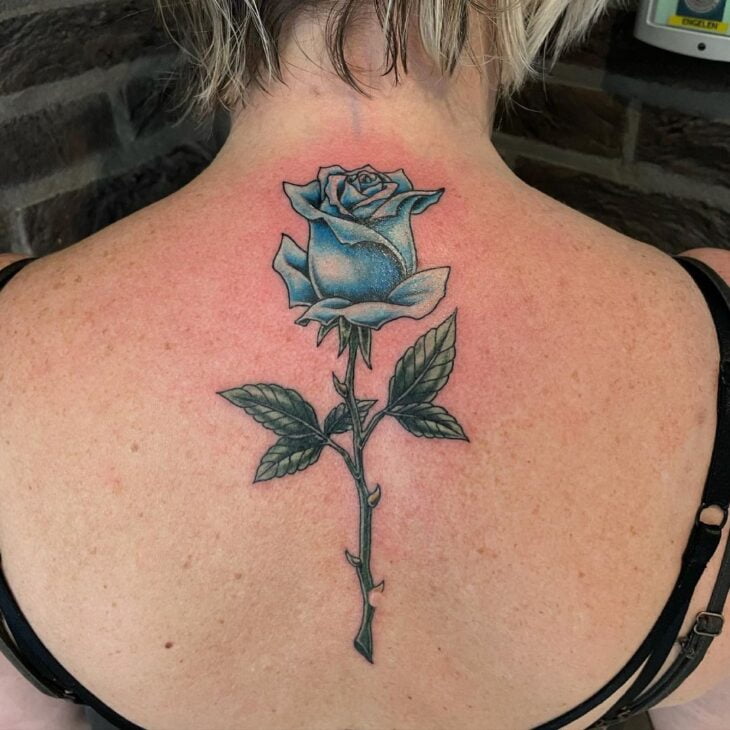 tatuagem de rosa 135