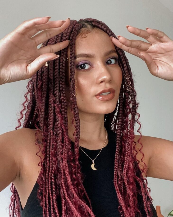 box braids vermelho 65