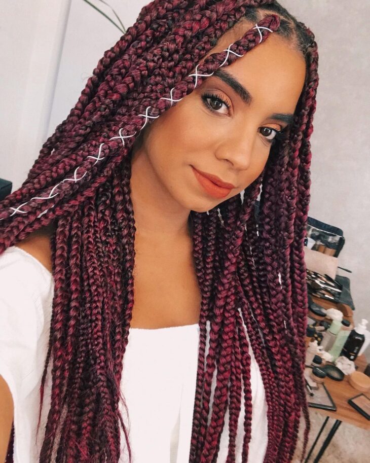 box braids vermelho 47