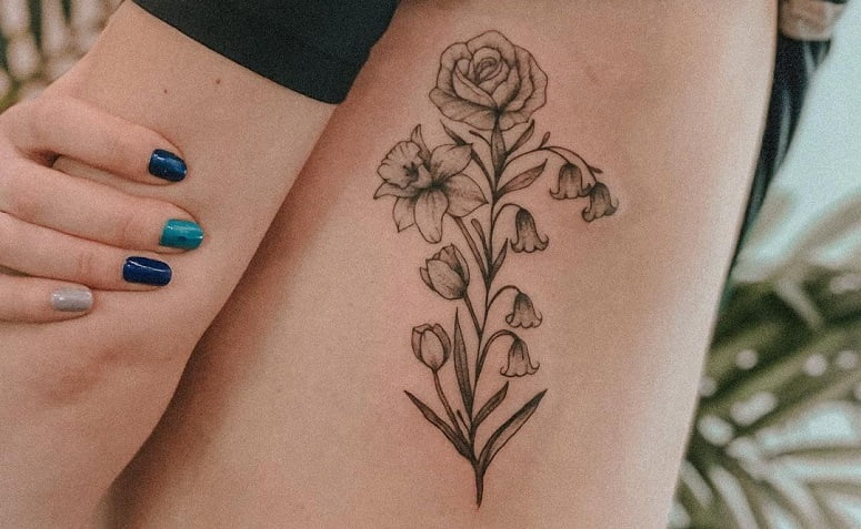 70 ideias de tatuagem na costela para te ajudar a escolher seu desenho