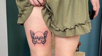 130 fotos de tatuagem na coxa para todos os estilos