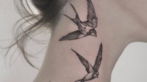 tatuagem de coruja 108