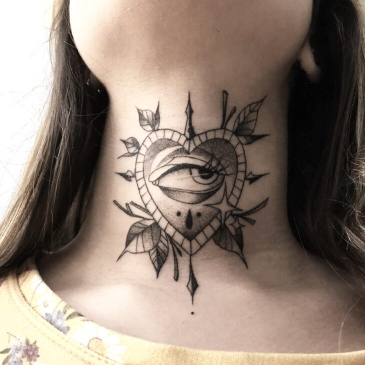 tatuagem no pescoço 132