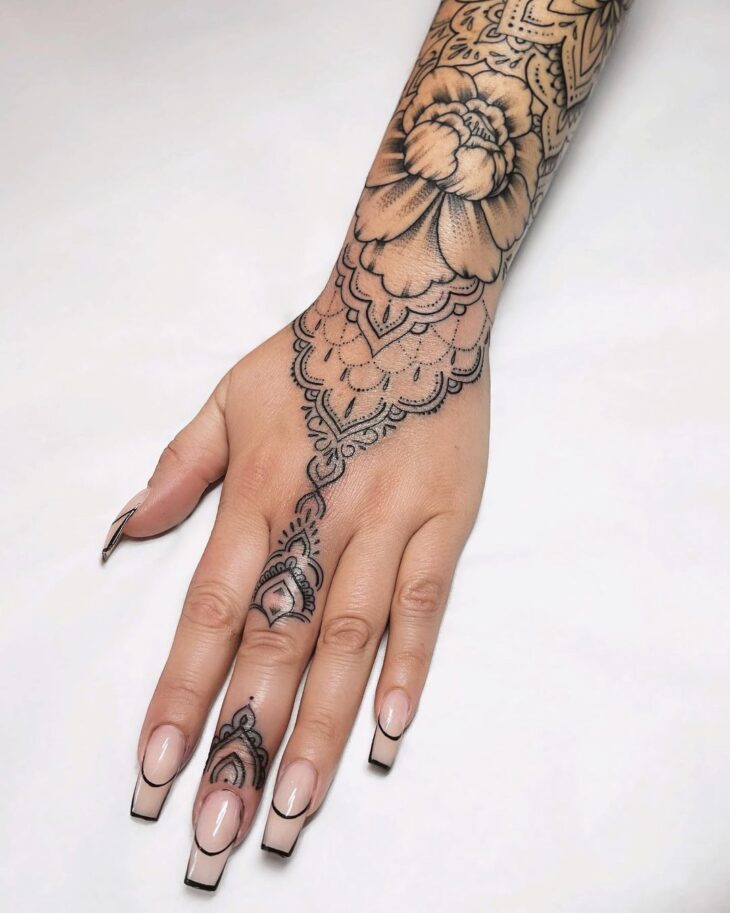 tatuagem na mão 63