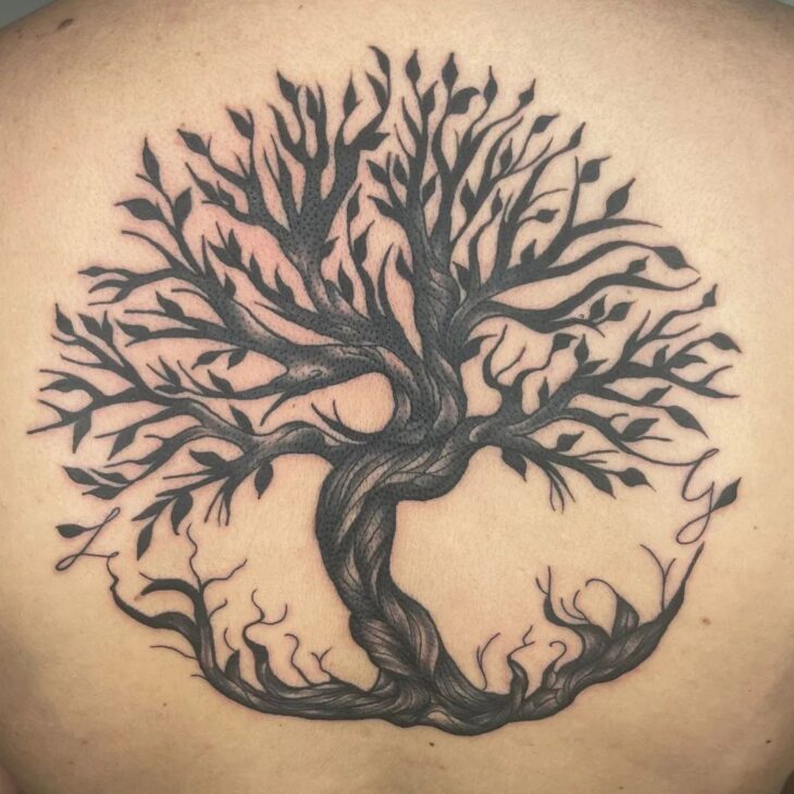 tatuagem de árvore 9
