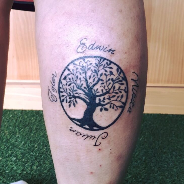 tatuagem de árvore 15