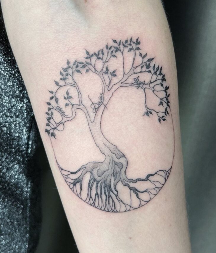 tatuagem de árvore 16
