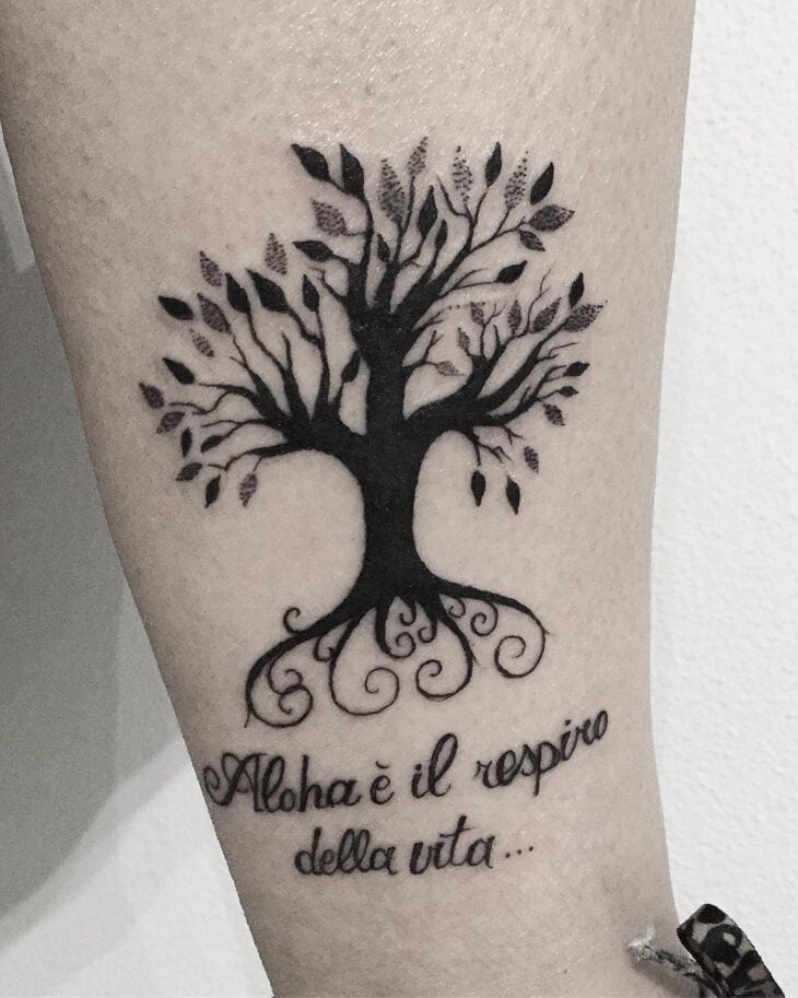 tatuagem de árvore 17