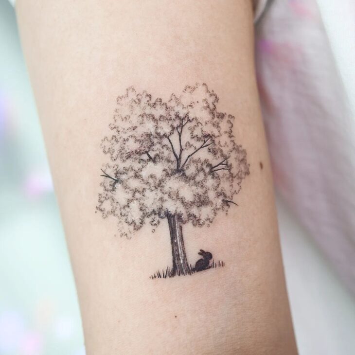 tatuagem de árvore 19