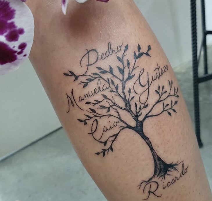 tatuagem de árvore 118