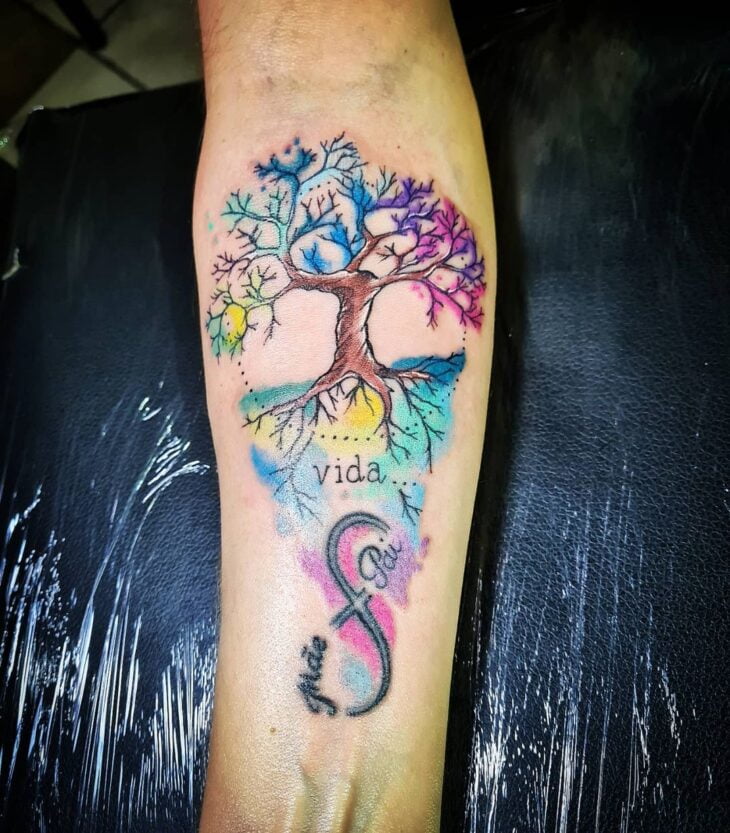tatuagem de árvore 38