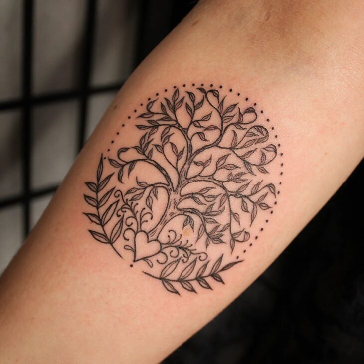 tatuagem de árvore 41