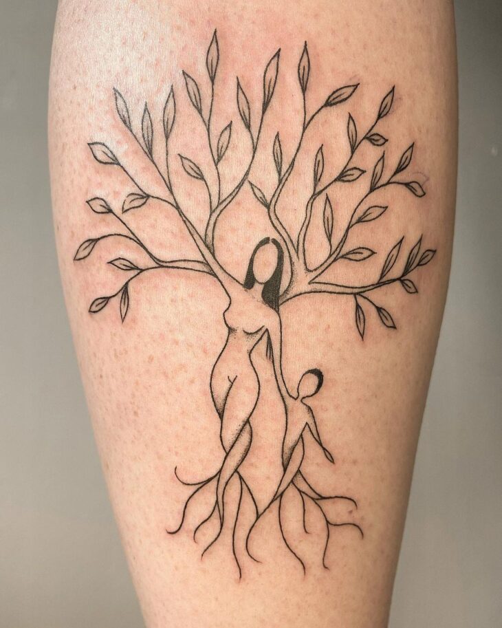 tatuagem de árvore 136