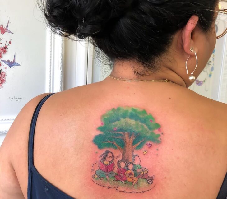tatuagem de árvore 60