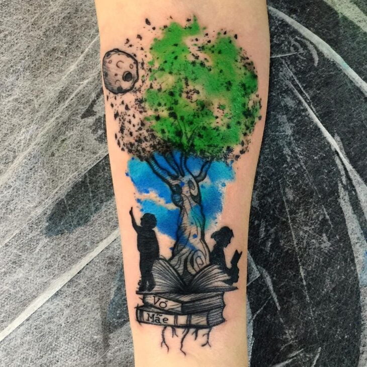 tatuagem de árvore 61