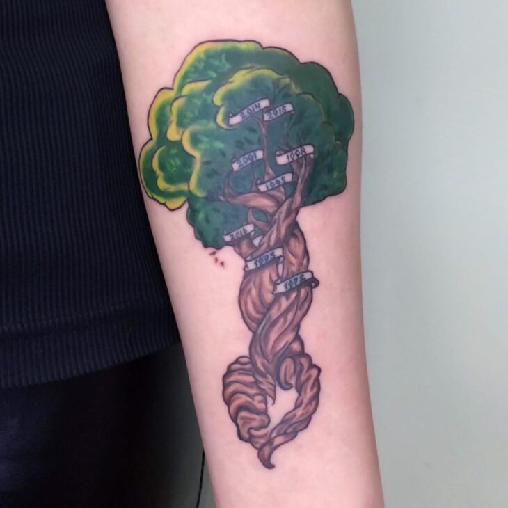 tatuagem de árvore 66