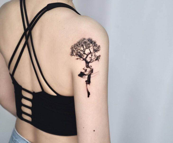 tatuagem de árvore 70