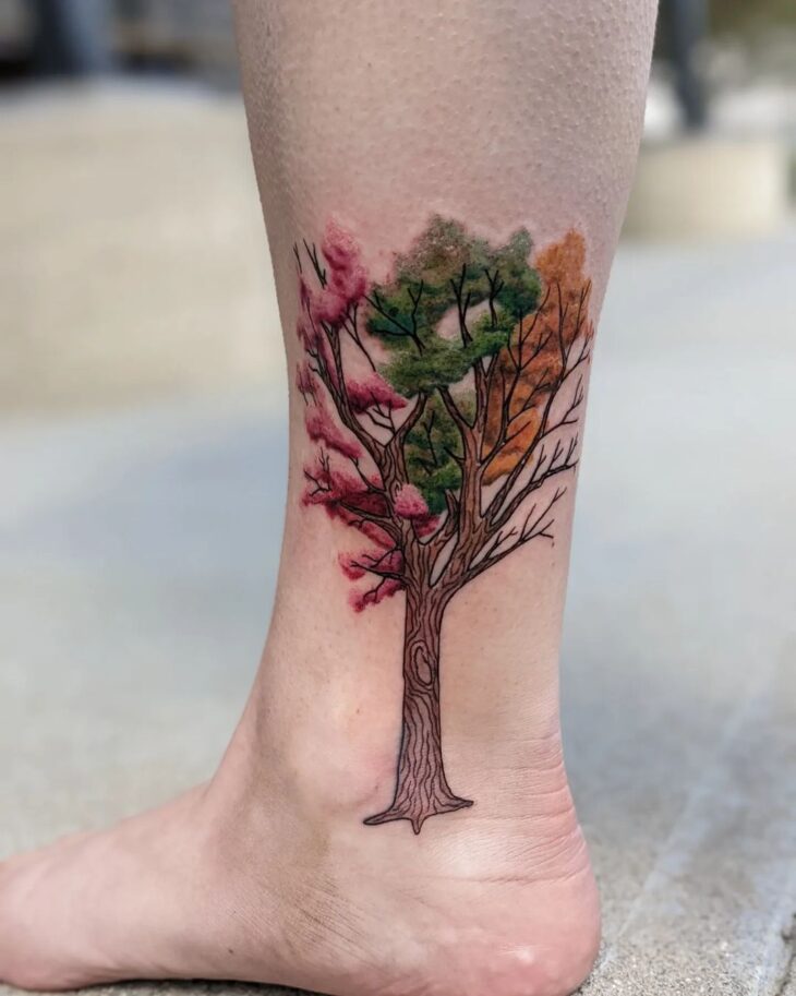 tatuagem de árvore 89