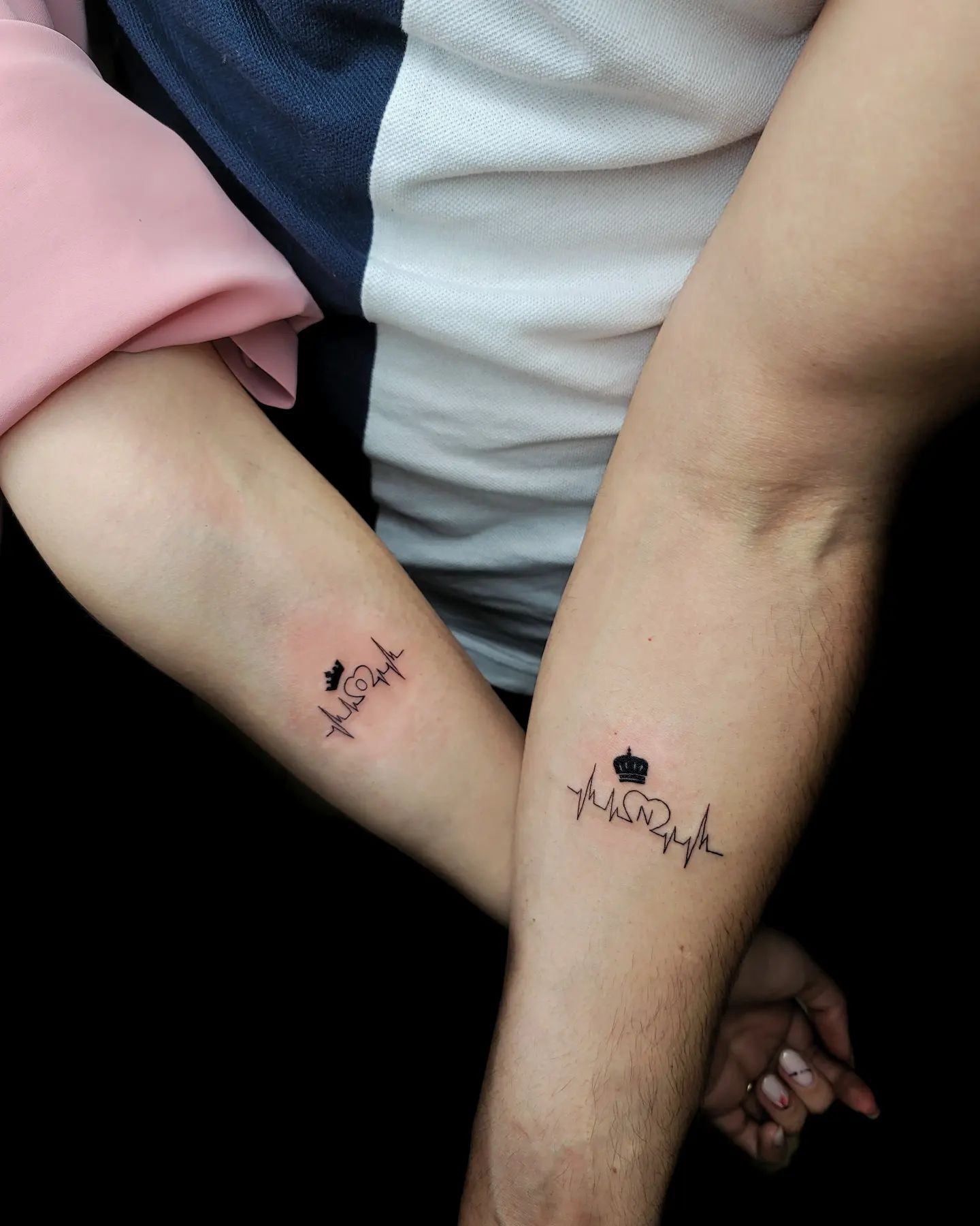 🥇+100 Tatuagens para【Casais Pequenos】e Significados 🖤