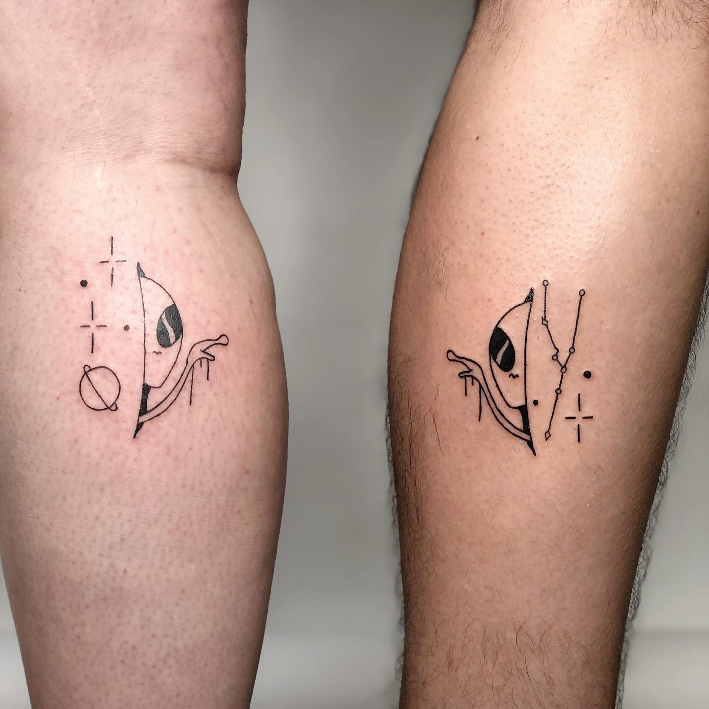 tatuagem de casal
