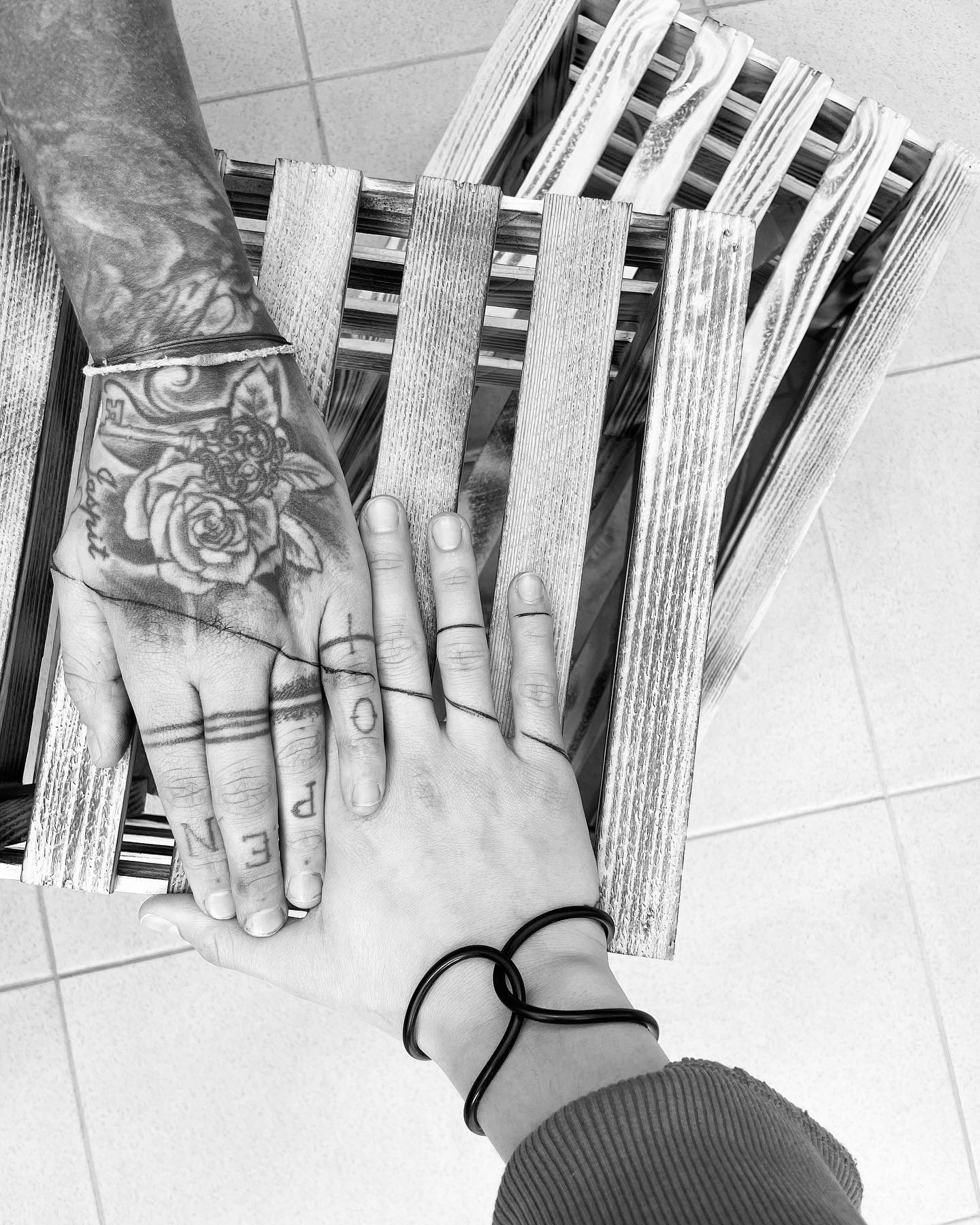 tatuagem de casal