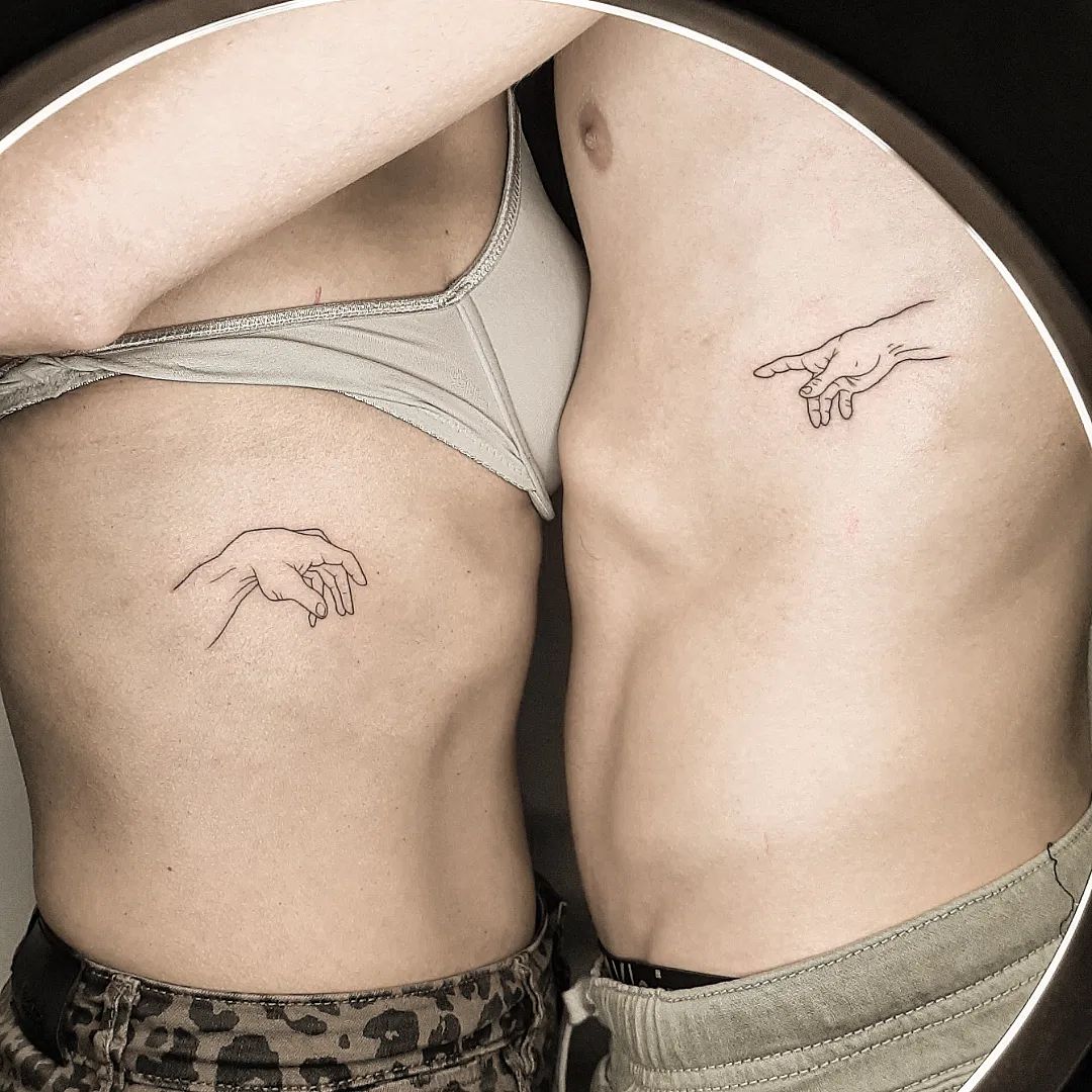 tatuagem de casal