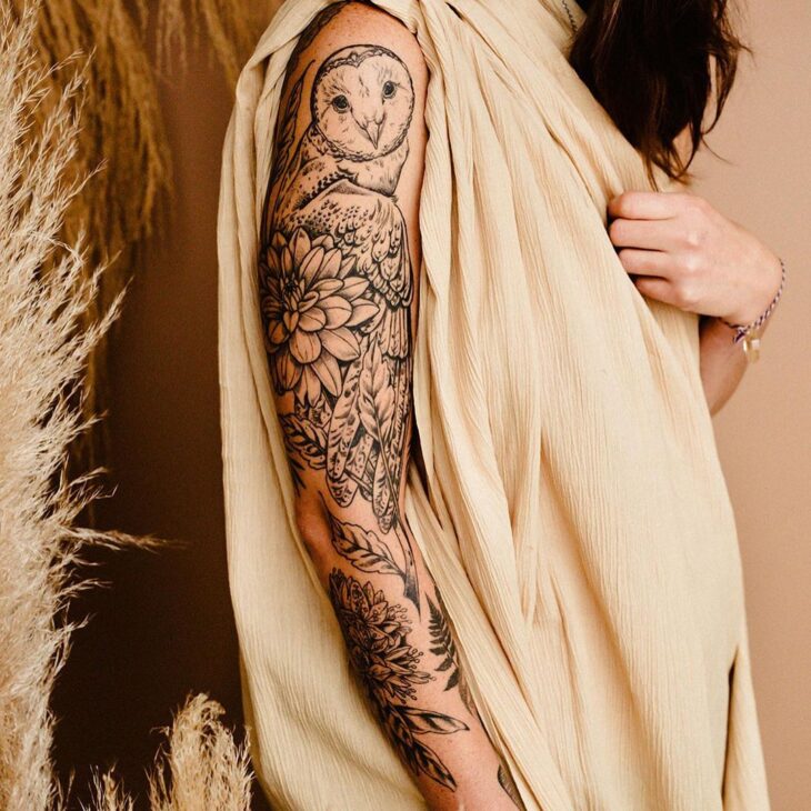 tatuagem de coruja 1