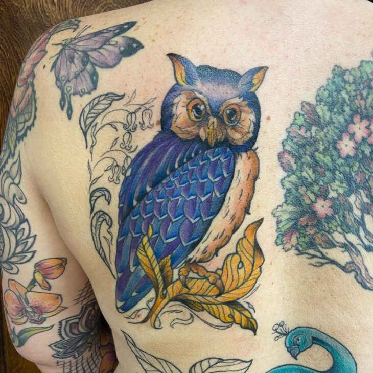 tatuagem de coruja 101