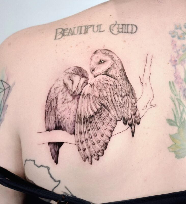tatuagem de coruja 104