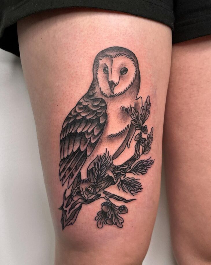 tatuagem de coruja 11