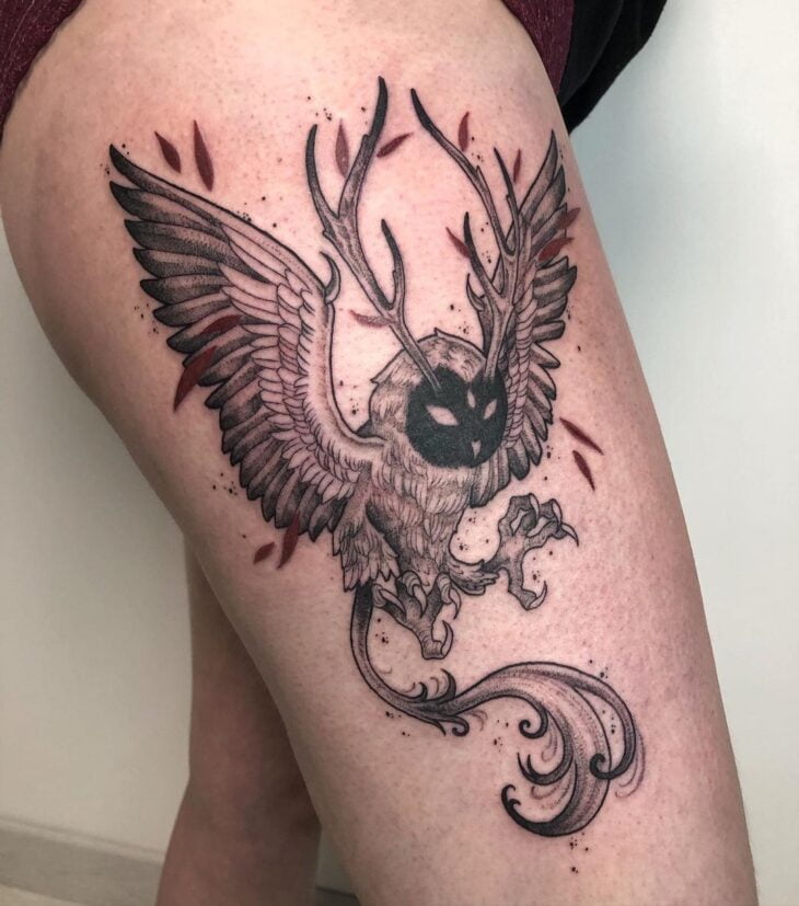 tatuagem de coruja 14