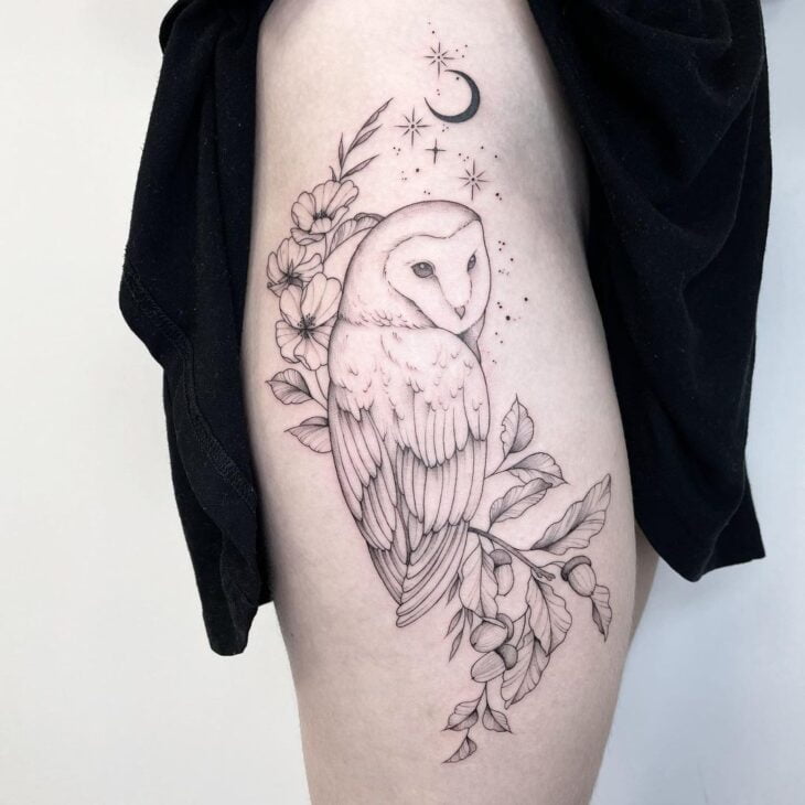 tatuagem de coruja 16