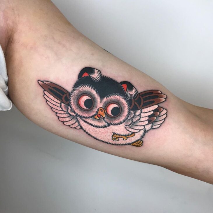 tatuagem de coruja 29