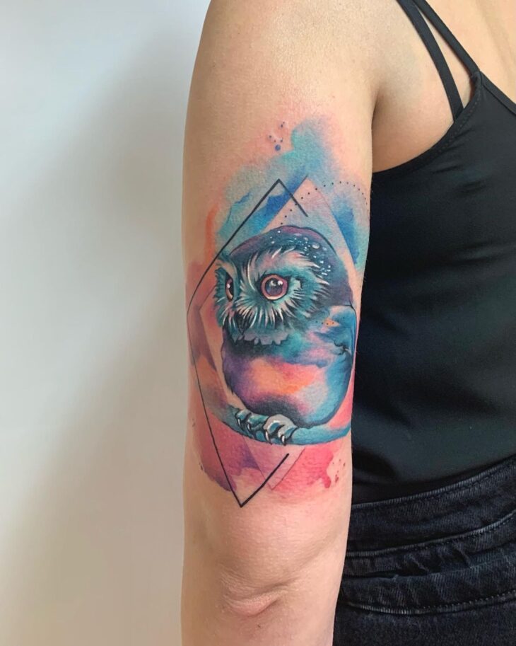 tatuagem de coruja 31