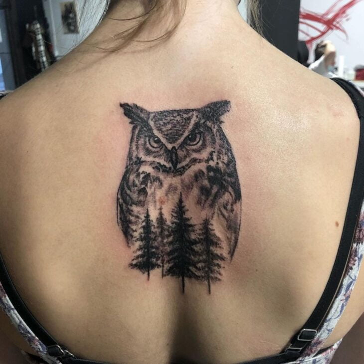 tatuagem de coruja 38