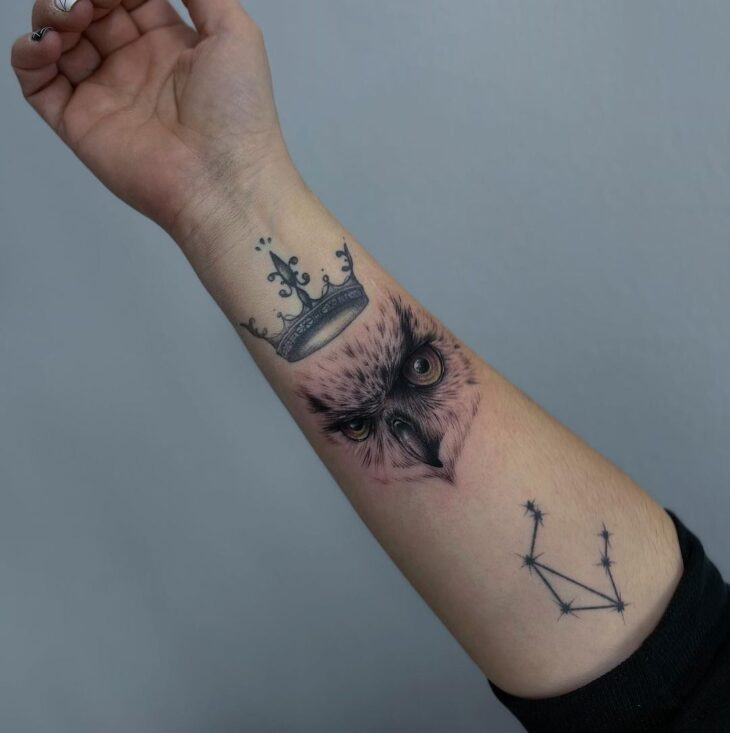 tatuagem de coruja 45