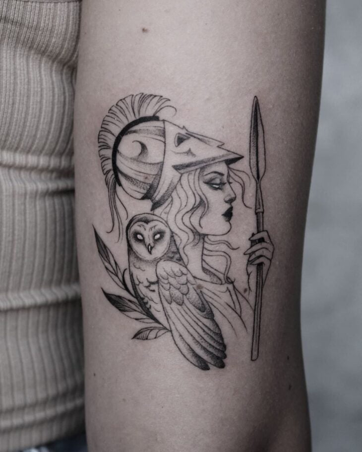 tatuagem de coruja 47