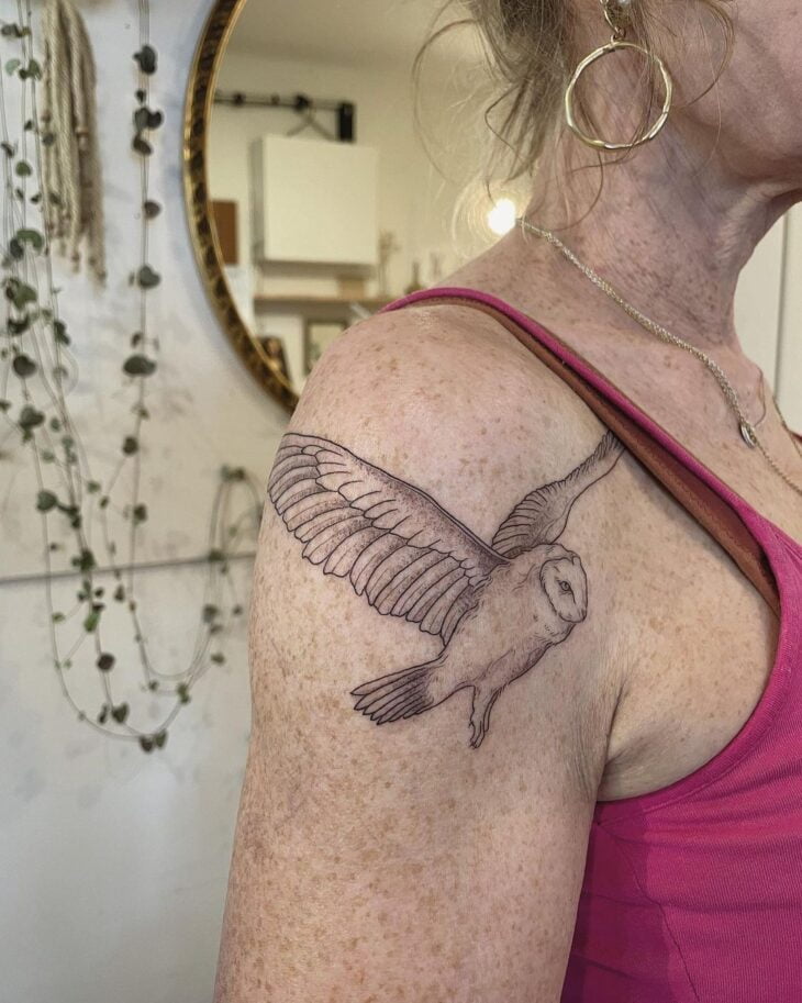 tatuagem de coruja 58