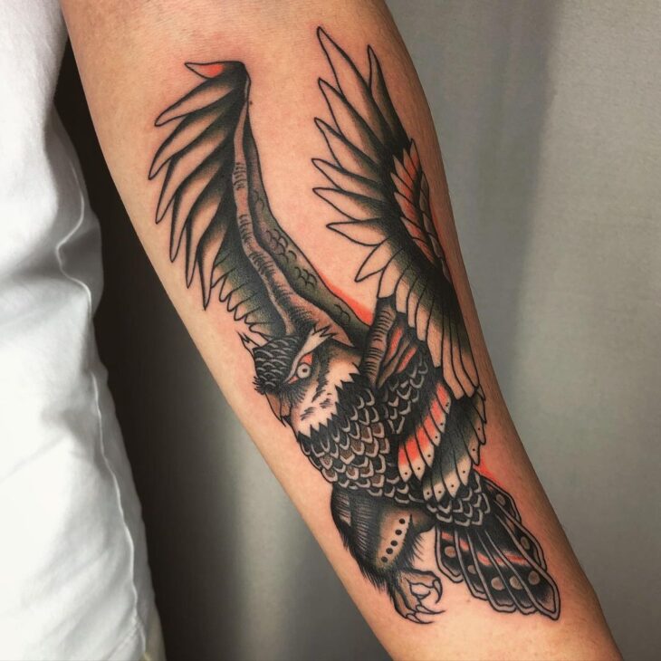 tatuagem de coruja 63