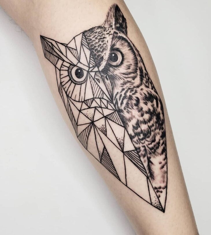 tatuagem de coruja 66