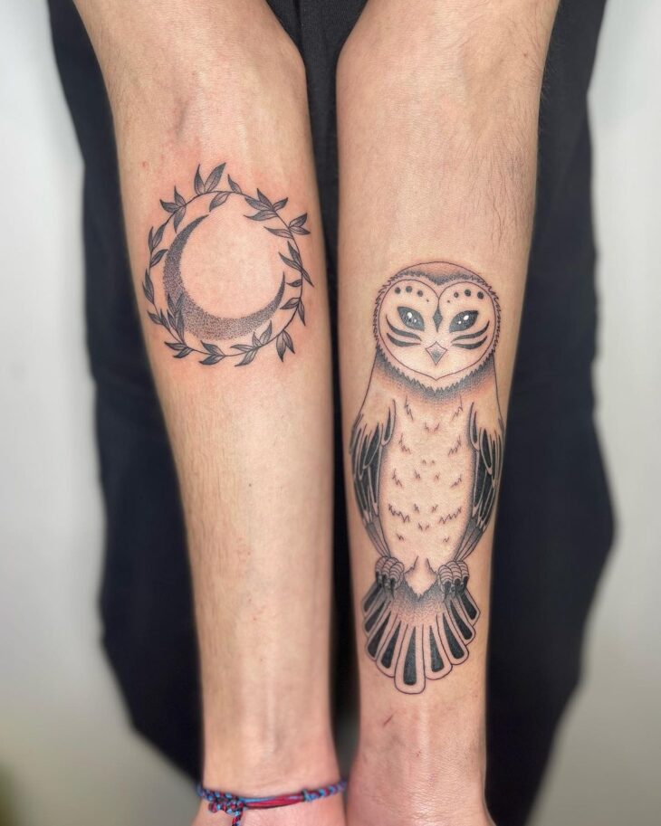tatuagem de coruja 67
